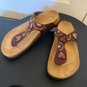 Beaded Papillio Birkenstock’s
